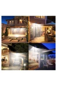 Greentech Güneş Enerjili Hareket Sensörlü, 3 Taraflı 171 Cob Led Aydınlatma / GT-SL15 - 10
