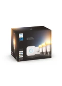 Philips Hue 3'lü Akıllı Butonlu E27 Bluetooth Özellikli Beyaz Ambiyans Akıllı Başlangıç Seti - 7