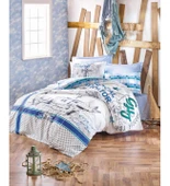 CB MARİTİME ÇİFT KİŞİLİK NEVRESİM TAKIMI VİRA YEŞİL thumbnail 2