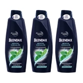 Blendax Şampuan Mentol Ferahlığı 500 ml x 3 Adet - 1