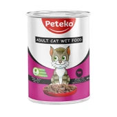 Peteko Biftekli Kedi Konserve 400Gr - 1