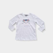 Edelweiss Beyaz Kız Çocuk Tshirt - 4