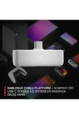 Arctis Nova 5X Wireless ve Bluetooth Xbox ve PC Kablosuz Oyuncu Kulaklığı - Beyaz - 8
