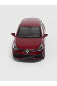 1:36 Ölçek Diecast Çek Bırak Metal Model Araba Kırmızı Renault Clio Rs thumbnail 3