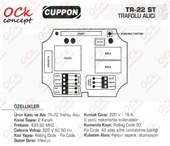 Cuppon SNU-22 Otomatik Kepenk Alıcı Kart (Emniyet Fotoseli Uyumlu) - 2