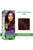 Wella Koleston Naturals Saç Boyası 5/45 Koyu Nar Kızılı - 1