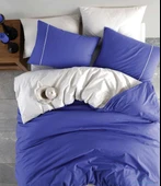 MAJOLİ ÇİFT KİŞİLİK RANFORCE NEVRESİM TAKIMI RİGA thumbnail 3