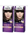 Palette Göz Alıcı Renkler 3-0 Koyu Kahve Saç Boyası X 2 Adet thumbnail 1