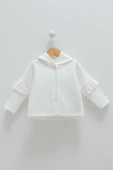 Caramell beyaz kız bebek  Hırka - 1