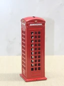 Dekoratif Metal Telefon Kulübesi Kumbara Alk3468 - 1