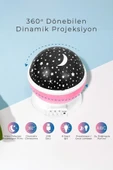 Renkli Yıldızlı Gökyüzü Projeksiyonçocuk Genç Gece Ve Masa Lambası Star Master - 6