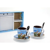 Yöresel İkili Fincan Seti Model 2 - 1