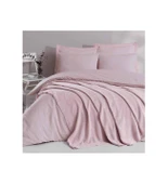 ÇİFT KİŞİLİK NEVRESİM TAKIMI FITTED ÇARŞAFLI ROOT BLUSH thumbnail 3