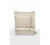 CB COTTON KETEN ÇİFT KİŞİLİK NEVRESİM TAKIMI DARIAN thumbnail 7