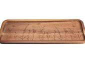 Porland Woodflower Akasya Sunum Tabağı 40 cm - 3
