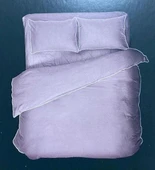 ÇİFT KİŞİLİK NEVRESİM TAKIMI FITTED ÇARŞAFLI ROOT BLUSH thumbnail 8