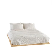 LİENNA ÇİFT KİŞİLİK NEVRESİM TAKIMI KREM thumbnail 2