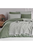 ÇİFT KİŞİLİK NEVRESİM TAKIMI FITTED ÇARŞAFLI ROOT FOREST - 1