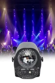 Quenlite QD-14 Renkli 3in1 Sahne Led Efekt ve Lazer Işık 16 Çeşit Desen - 6