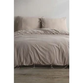 MAJOLİ STONE WASHED ÇİFT KİŞİLİK NEVRESİM TAKIMI VETRO thumbnail 1