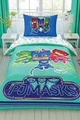 TAÇ LİSANSLI TEK KİŞİLİK NEVRESİM TAKIMI PJ MASK MOVE - 1