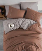 ÇİFT KİŞİLİK PAMUKLU DÜZRENK NEVRESİM TAKIMI SEVİLA thumbnail 2