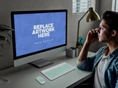 Doogee T10W 10.1" Uyumlu Kablosuz Bluetooth Şarjlı Klavye Mouse Seti - Yeşil thumbnail 6