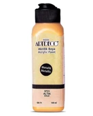 Artdeco Metalik Akrilik Boya 140 Ml Altın 2 adet - 1