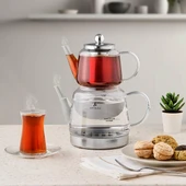 Aryıldız Unique Cam Çaydanlık 259726 - 2