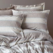 APRİCİTAS DOUBLE COMFORT TEK KİŞİLİK NEVRESİM TAKIMI DARK BEJ - 1