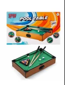 Sunman Masaüstü Ahşap Orta Boy Bilardo Kolay Kurulum 51X31X9.3CM - 1