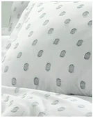 ŞAHESER JAKARLI NEVRESİM TAKIMI ÇİFT KİŞİLİK OSLO MİNT thumbnail 4