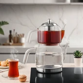 Aryıldız Brillante Cam Çaydanlık 259696 - 2