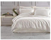 ŞAHESER JAKARLI NEVRESİM TAKIMI ÇİFT KİŞİLİK JACOB KREM thumbnail 1