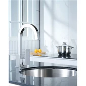 SRDC Mihenk Premium Mutfak Bataryası - Pirinç Gövde & Paslanmaz Boru - Çift Su Girişi thumbnail 1