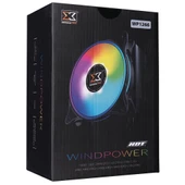 Xigmatek Windpower WP 1266 EN42388 İntel/Amd Tümü 120mm AT120 Rainbow PWM Fan Fan CPU Soğutucu - 5