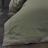 NAZİK SATEN NEVRESİM TAKIMI ÇİFT KİŞİLİK AMANDA YEŞİL thumbnail 1