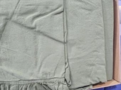 STONEWASHED NEVRESİM TAKIMI ÇİFT KİŞİLİK MUSTARD - 1