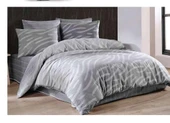 MAJOLİ ÇİFT KİŞİLİK RANFORCE NEVRESİM TAKIMI PRİME GREY - 6