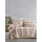 ŞAHESER NATUREL NEVRESİM TAKIMI ÇİFT KİŞİLİK NİDUS KİREMİT thumbnail 2