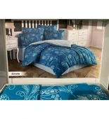 TÜRKİZ ELİT ÇİFT KİŞİLİK NEVRESİM TAKIMI GINATA thumbnail 5