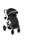 Ultra Lüx Capsule Egg Travel Sistem Bebek Arabası Siyah Silver - 7