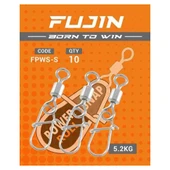 Fujin Power Roll Snap #S 5.2kg 10 Adet Çekerli Klips - 1