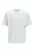 Jack Jones Unıon Smaol Prınt  Loose Fit Erkek Tişört 12273440 - 2