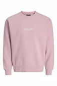 Jack Jones Vester Bro Bisiklet Yaka Erkek Sweat 12266164 - 1