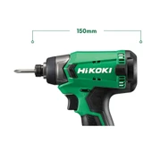 Hikoki WH18DA-2.0 18V/2.0Ah 140Nm Çift Akülü Şarjlı Darbeli Vidalama - 4