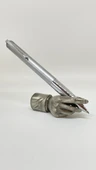 DivitPen  Silver Matte Twist Tükenmez Kalem - 2