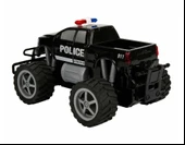 Sunman Uzaktan Kumandalı Jumbo Wheels Usb Şarjlı Işıklı Polis Arabası 1:18 - 7