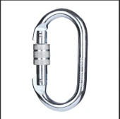 Otomatik Kilitli Oval Çelik Karabina CE Belgeli thumbnail 1