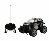 Sunman Uzaktan Kumandalı Jumbo Wheels Usb Şarjlı Işıklı Polis Arabası 1:18 - 1